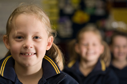 girl at school